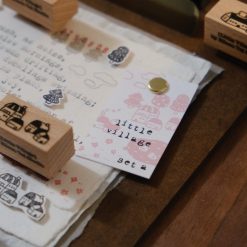 Eileen Tai Little Village Rubber Stamp Set A