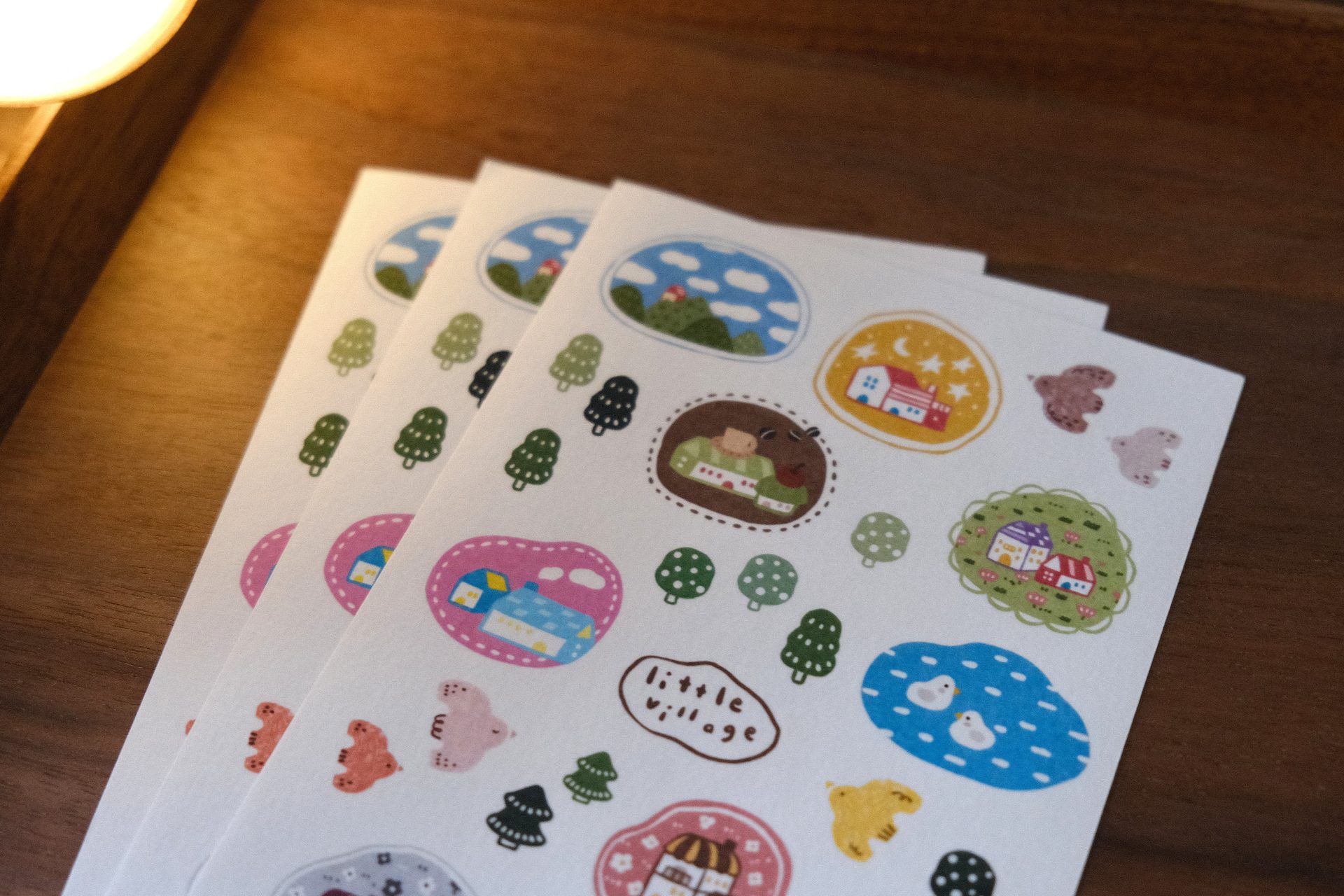 Eileen Tai Little Village Stickers