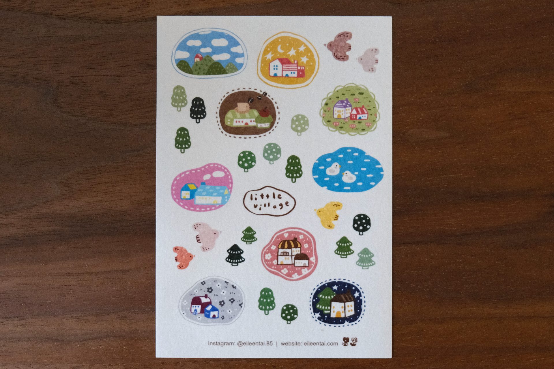 Eileen Tai Little Village Stickers