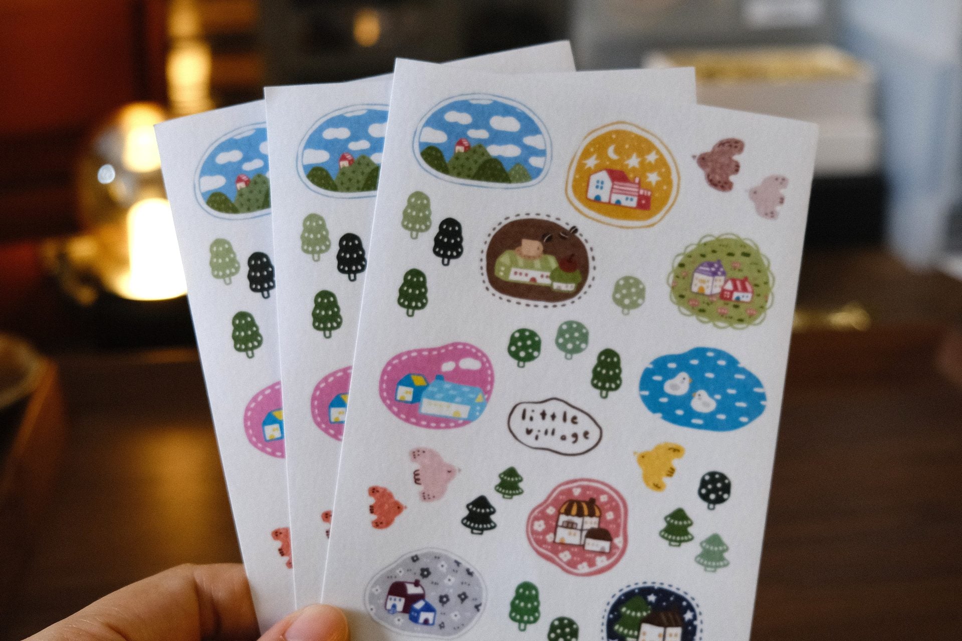 Eileen Tai Little Village Stickers
