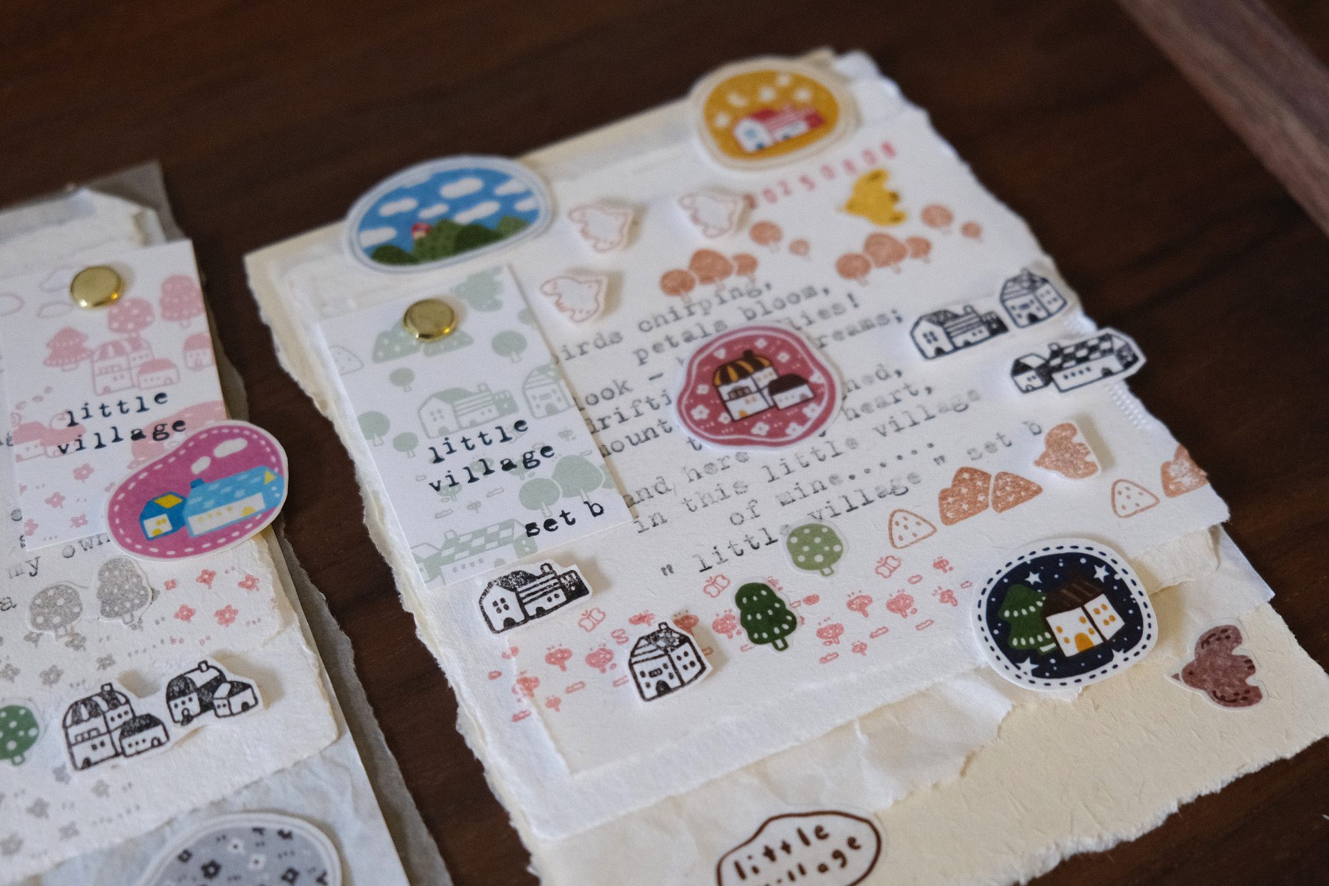 Eileen Tai Little Village Stickers