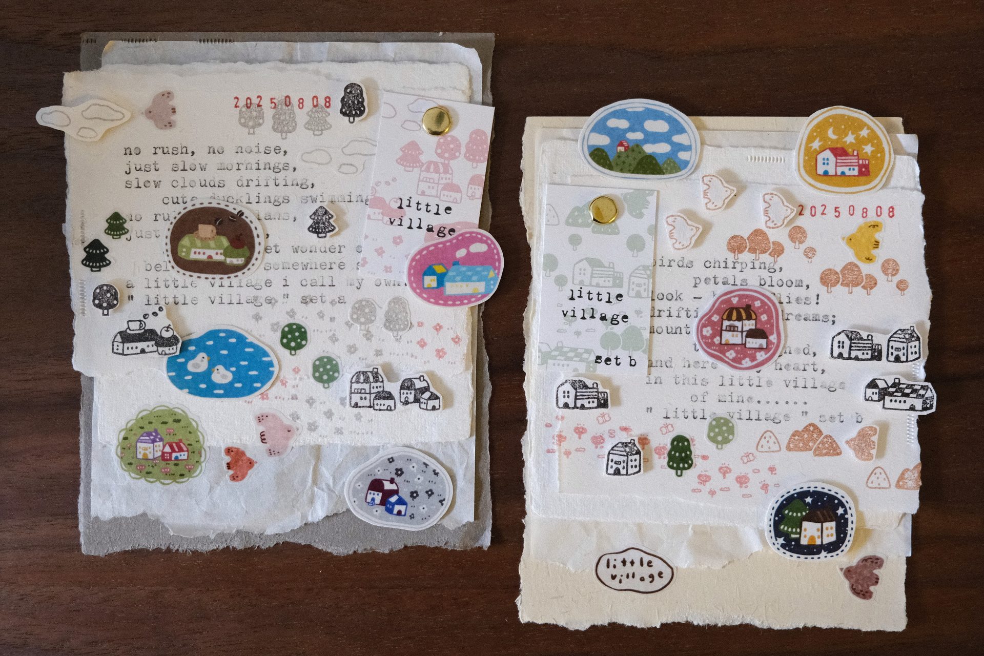 Eileen Tai Little Village Stickers