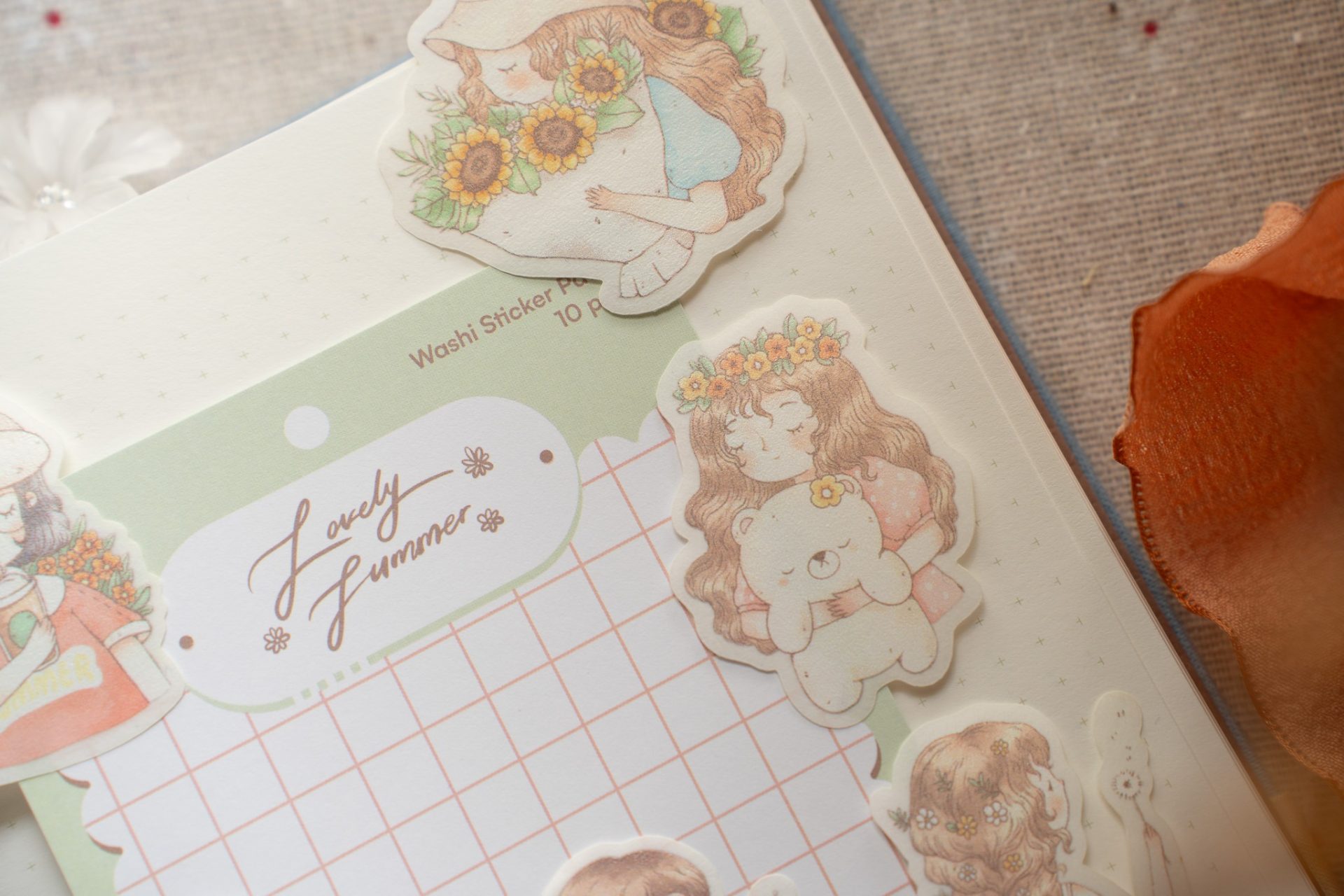 Sho Little Happiness Sticker Pack - Lovely Summer