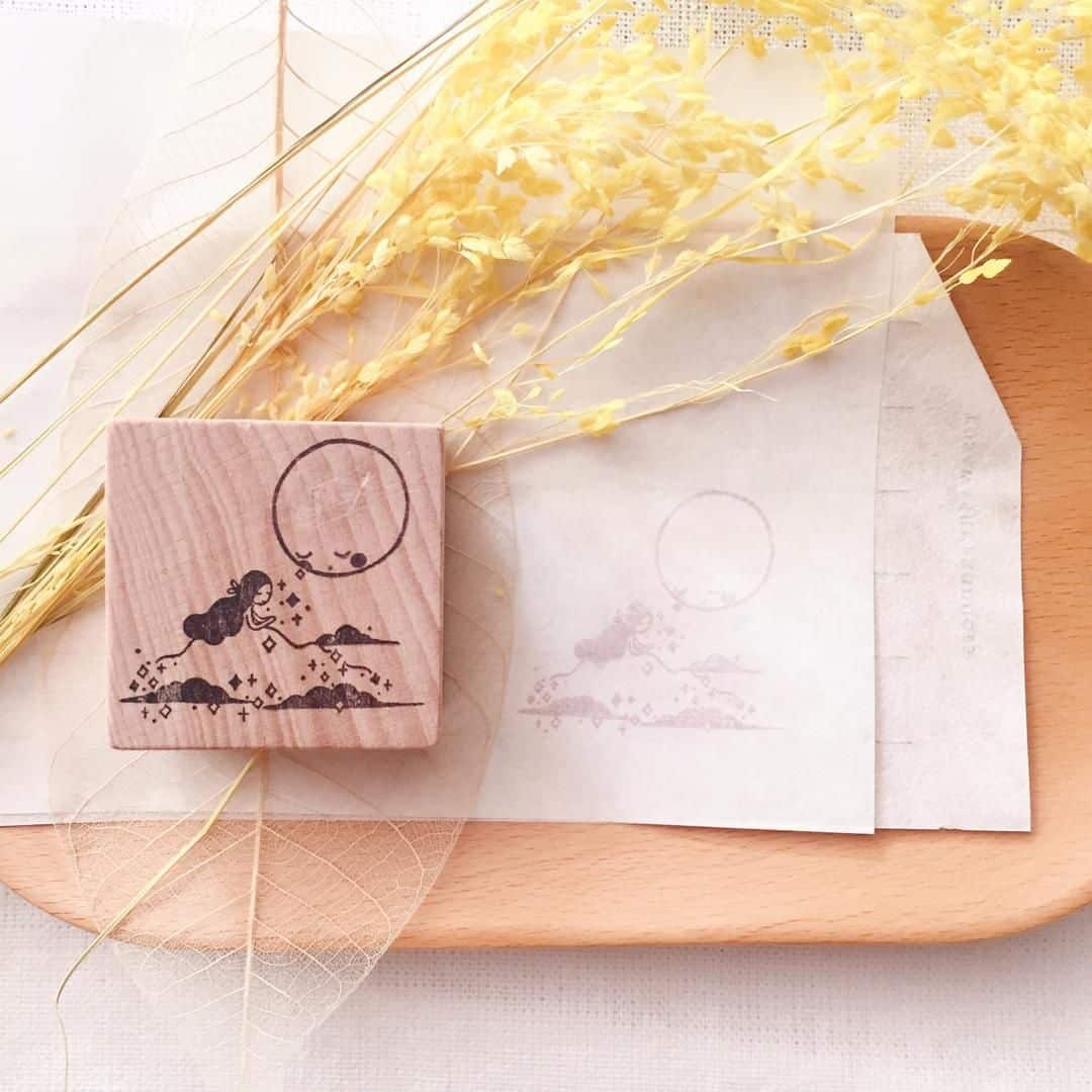 Ms Bulat Rubber stamp - Luna & Me