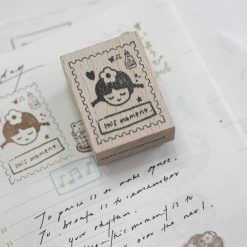 Black Milk Project This Moment - Postal Stamp Rubber Stamps