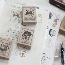 Black Milk Project This Moment - Postal Stamp Rubber Stamps