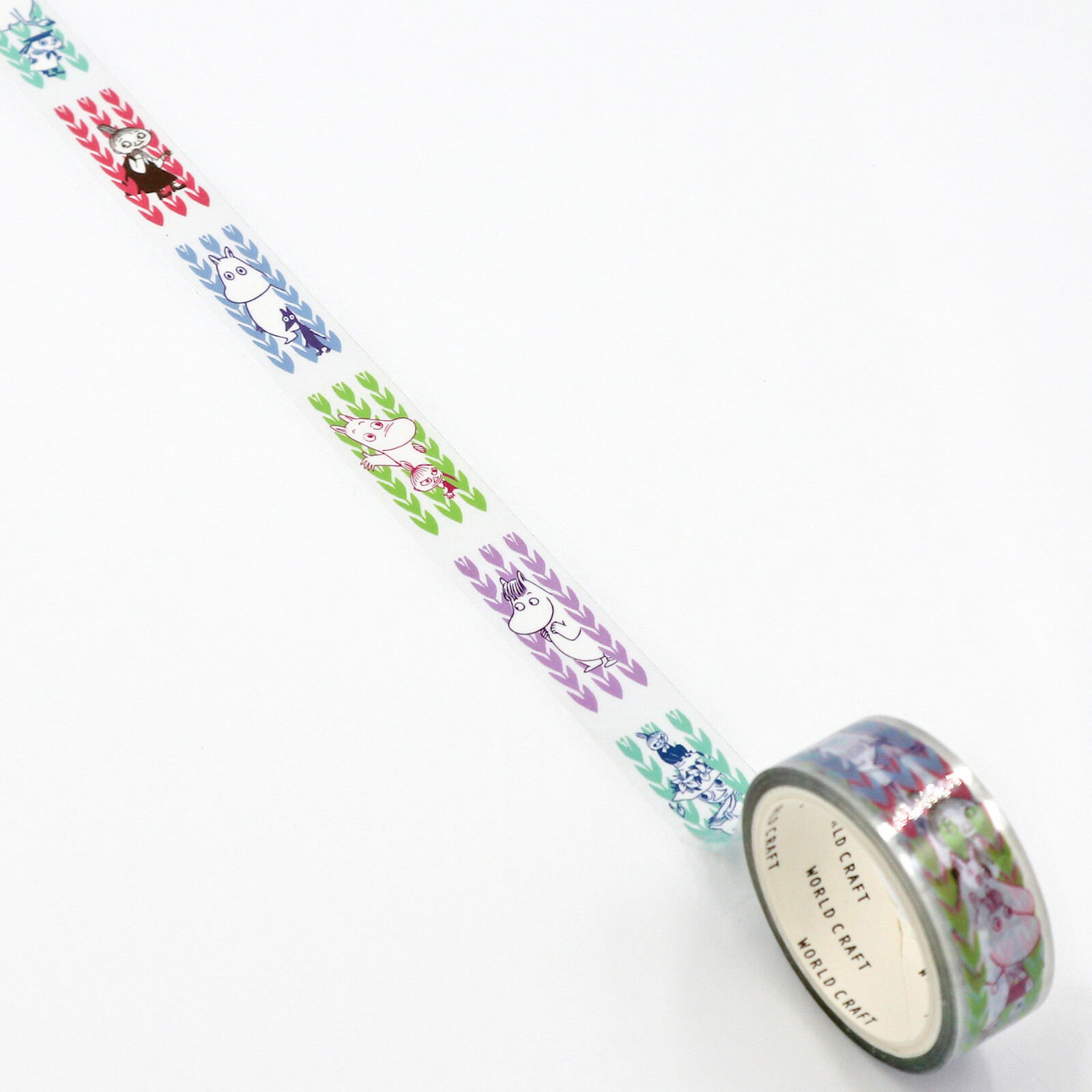 World Craft Moomin Clear Tape - Grass