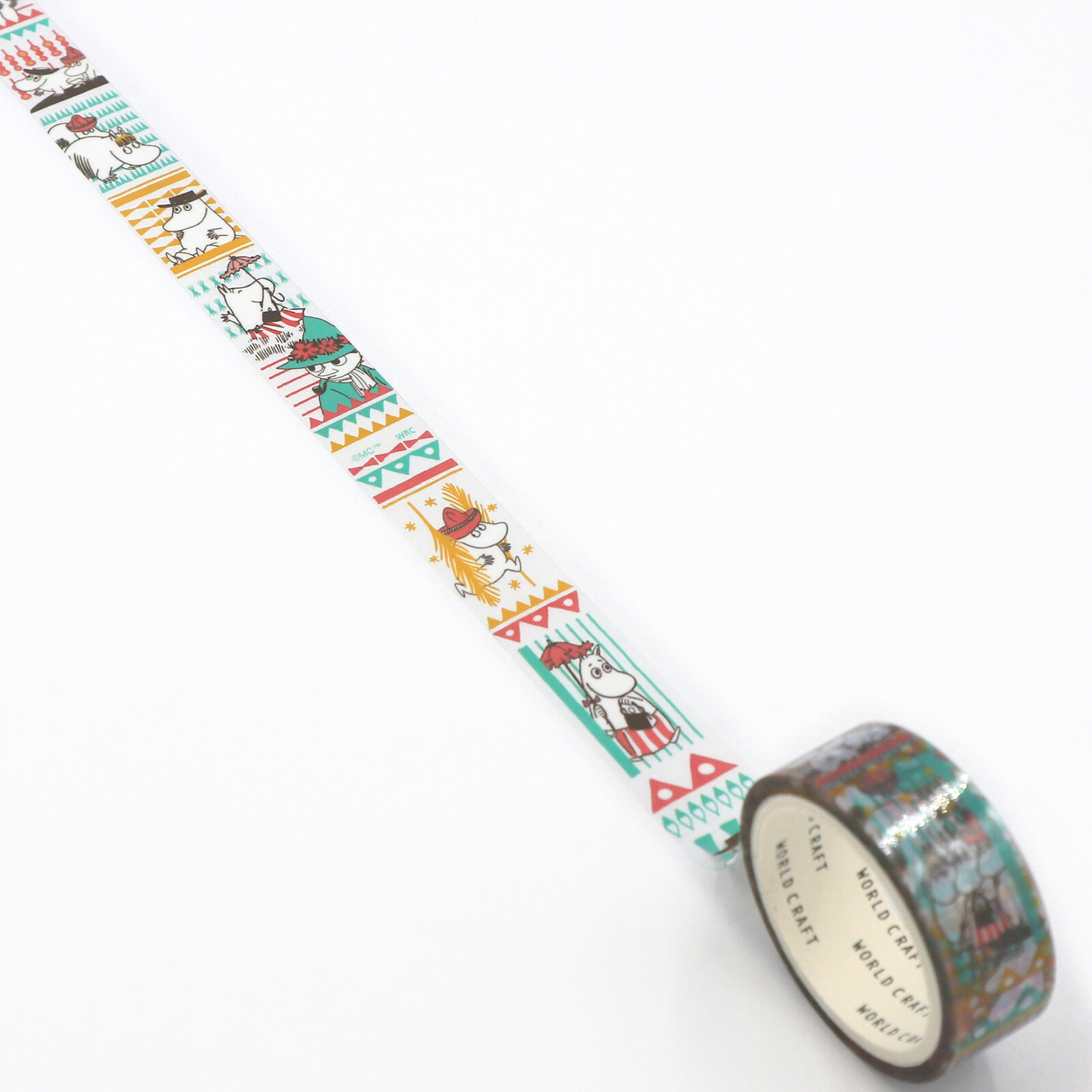 World Craft Moomin Clear Tape - Going
