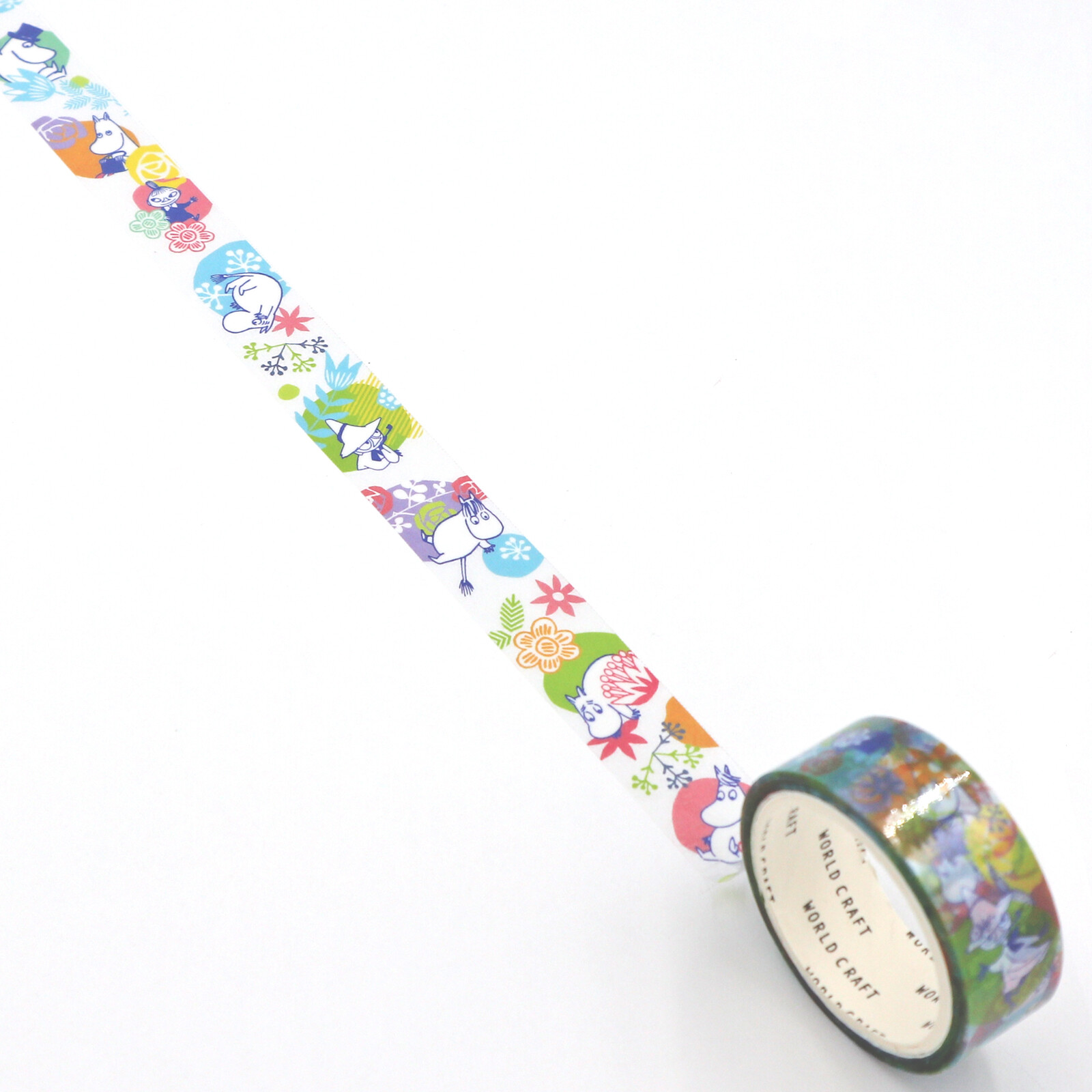 World Craft Moomin Clear Tape - Flower