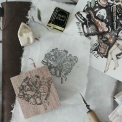 Black Milk Project Me Time Rubber Stamp - Stationery