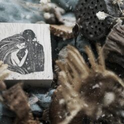 Black Milk Project Melancholy Rubber Stamp - Embrace