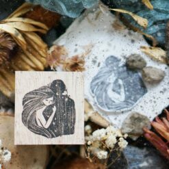 Black Milk Project Melancholy Rubber Stamp - Embrace