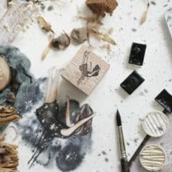 Black Milk Project Melancholy Rubber Stamp - Fall