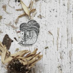Black Milk Project Melancholy Rubber Stamp - Tears