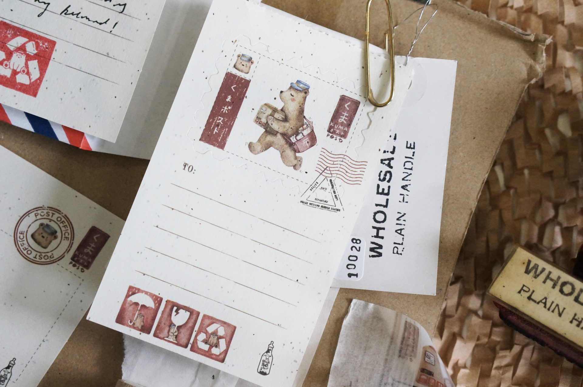 Black Milk Project Kuma Post Memo Pad