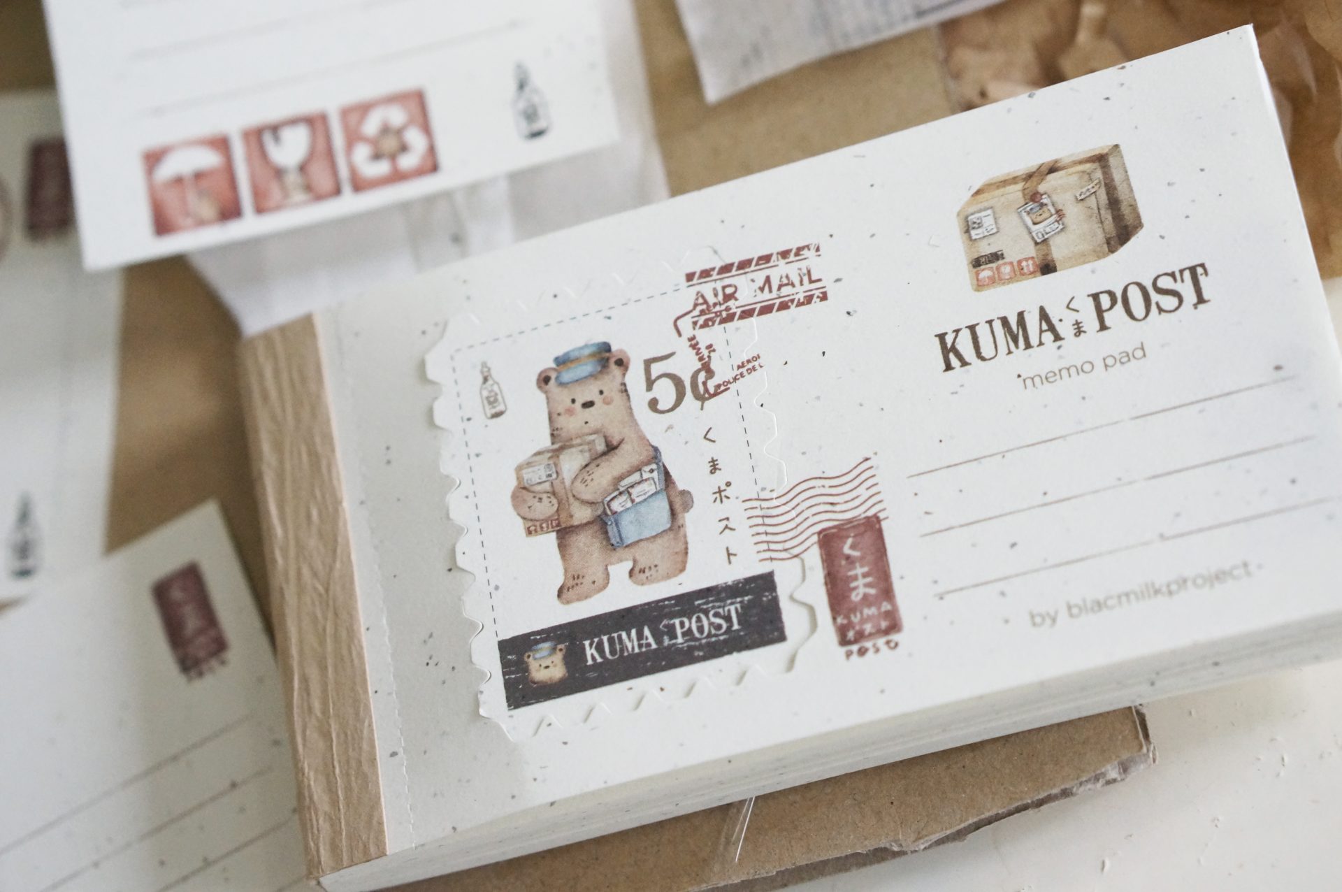 Black Milk Project Kuma Post Memo Pad