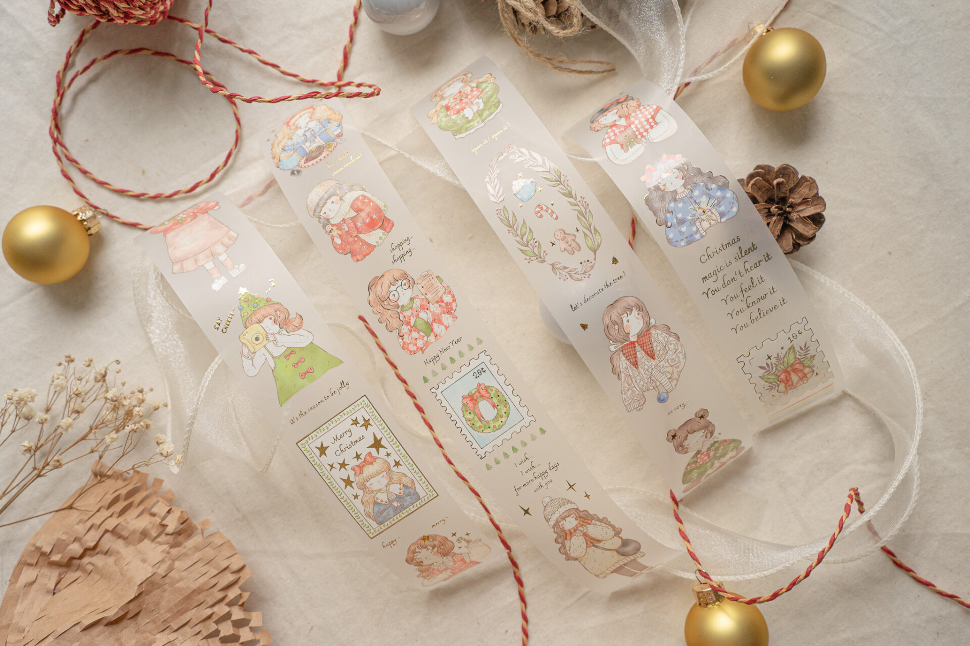 Sho Little Happiness PET Tape - Merry Merry