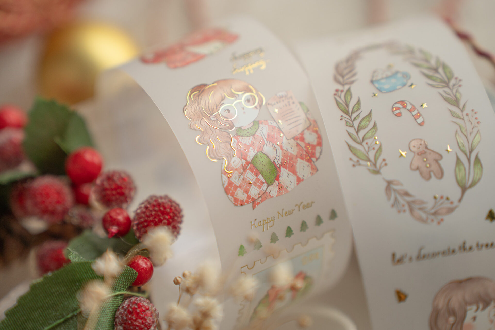 Sho Little Happiness PET Tape - Merry Merry