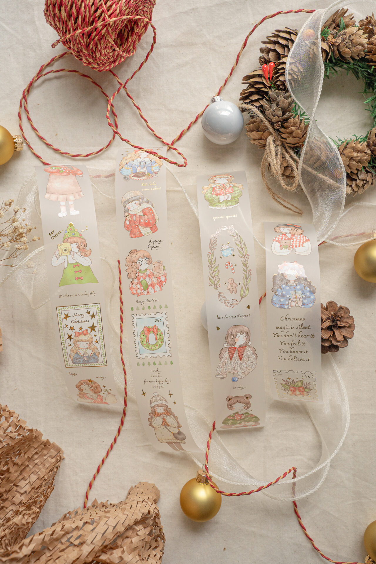 Sho Little Happiness PET Tape - Merry Merry