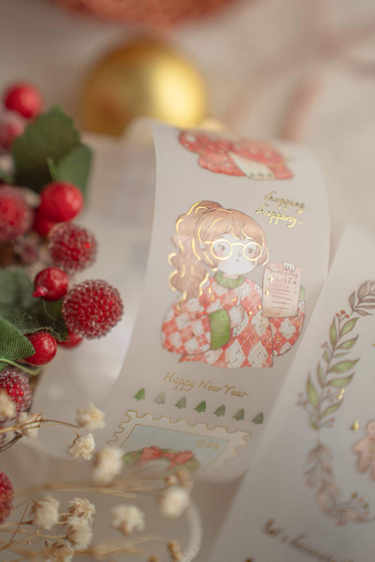 Sho Little Happiness PET Tape - Merry Merry