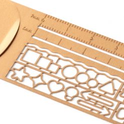 Midori Decorative Clip Ruler - Copper