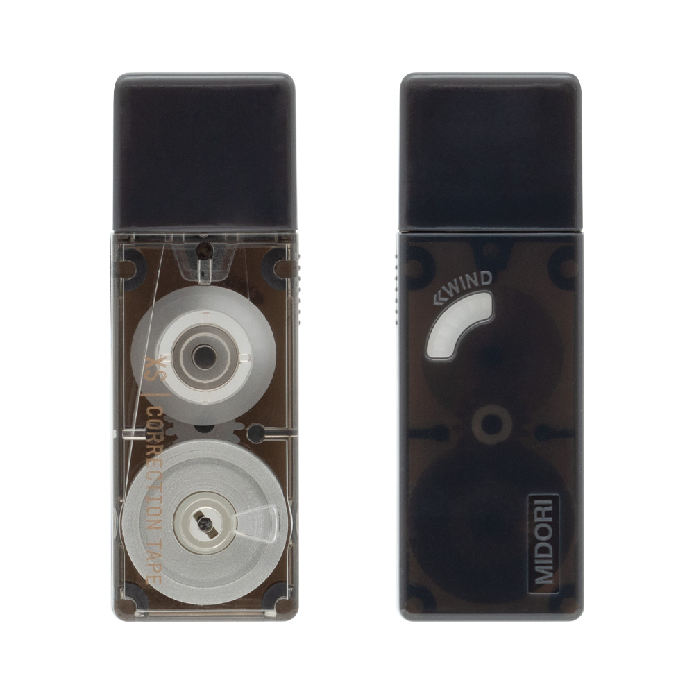 Midori XS Correction Tape - Black