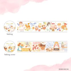 Mind Wave Clear Tape Lil Story - Baking - Image 2