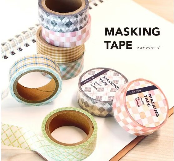 Mind Wave Masking Tape - Pattern Check #7