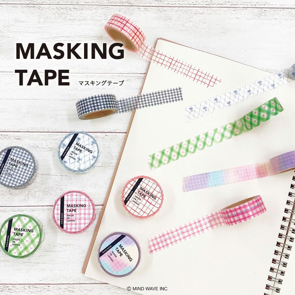 Mind Wave Masking Tape - Pattern Check