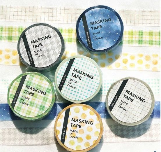 Mind Wave Masking Tape - Pattern Check