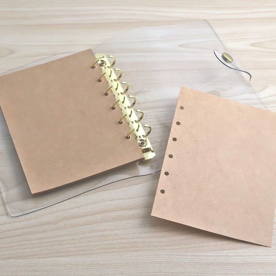 Mind Wave Refill Paper for Bine A6 Ring Binder - Kraft