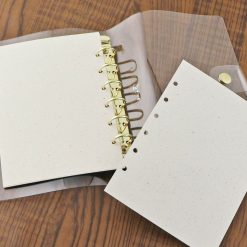 Mind Wave Refill Paper for Bine A6 Ring Binder - Sand
