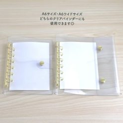 Mind Wave Refill Paper for Bine A6 Ring Binder - Sticker Release