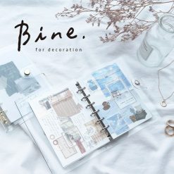 Mind Wave Refill Paper for Bine A6 Ring Binder - Sticker Release