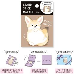 Mind Wave Stand-Up Sticky Notes - Fox