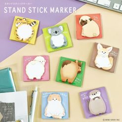 Mind Wave Stand-Up Sticky Notes - Fox