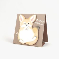 Mind Wave Stand-Up Sticky Notes - Fox