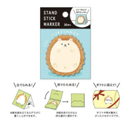 Mind Wave Stand-Up Sticky Notes - Hedgehog