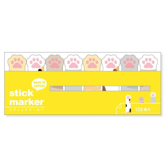 Mind Wave Stick Marker - Cat Paws