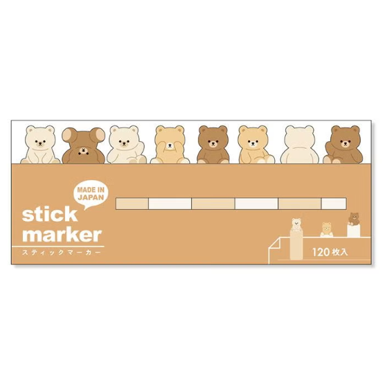 Mind Wave Stick Marker - Teddy Bear