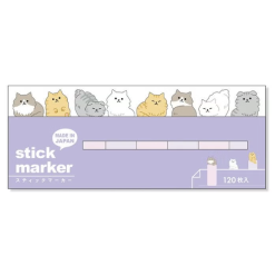 Mind Wave Sticker Marker - Long Haired Cat