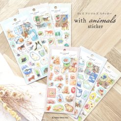 Mind Wave With Animals Stickers