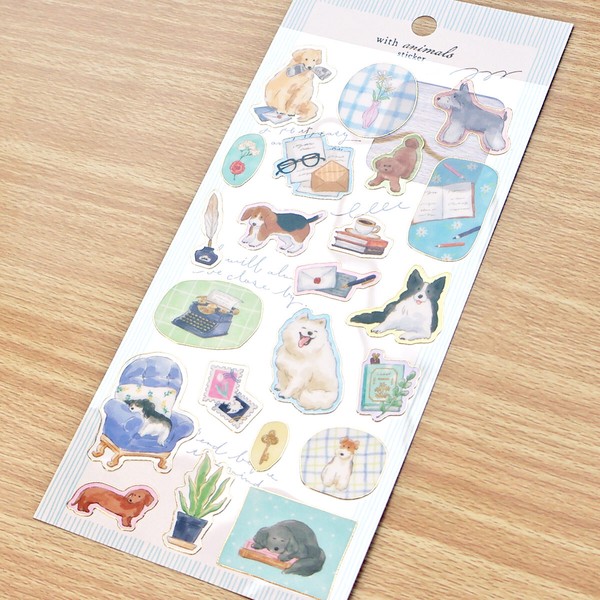 Mind Wave With Animals Stickers