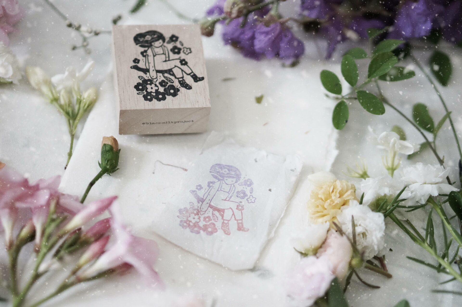 Black Milk Project Rubber Stamp - Miss Bailey