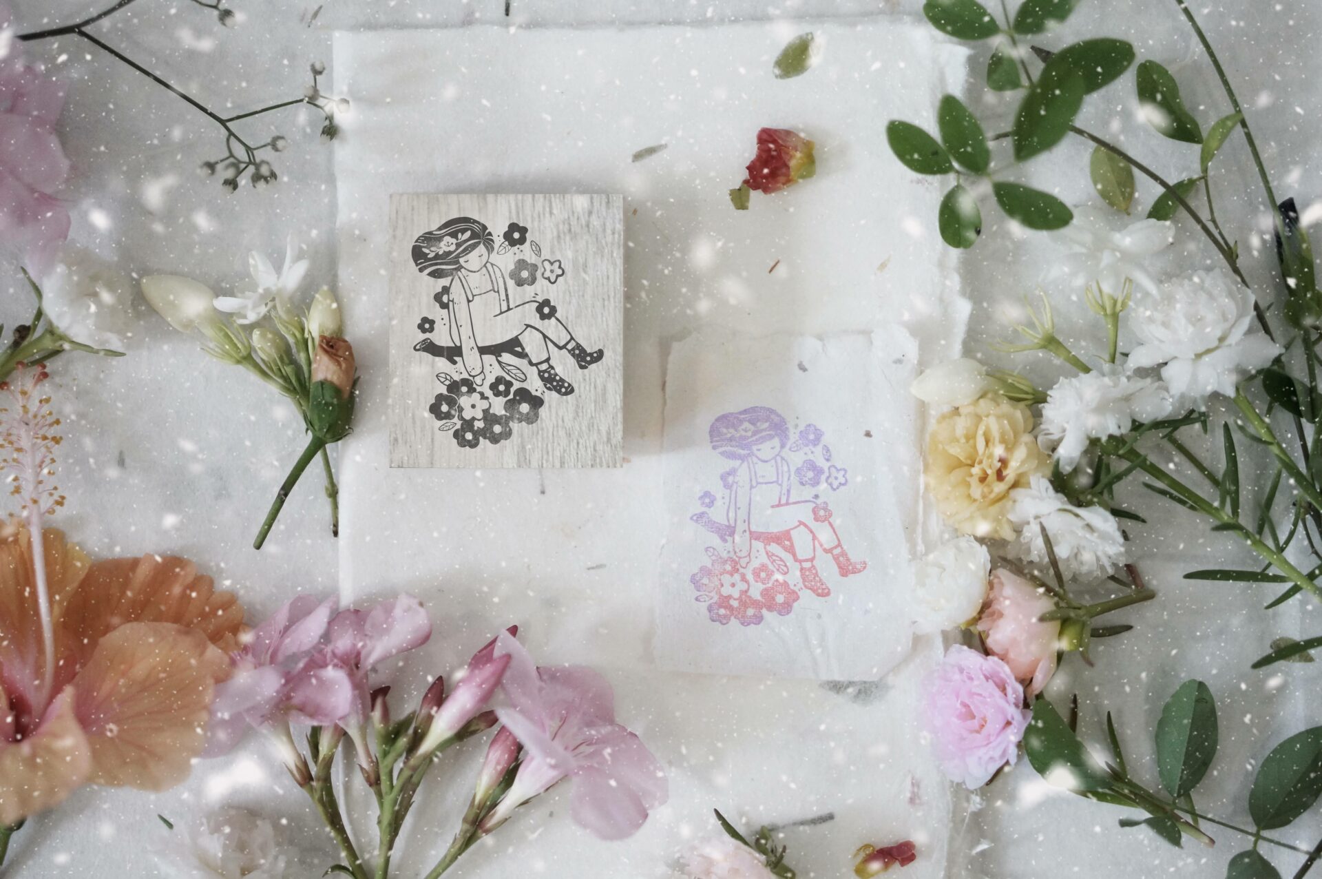 Black Milk Project Rubber Stamp - Miss Bailey