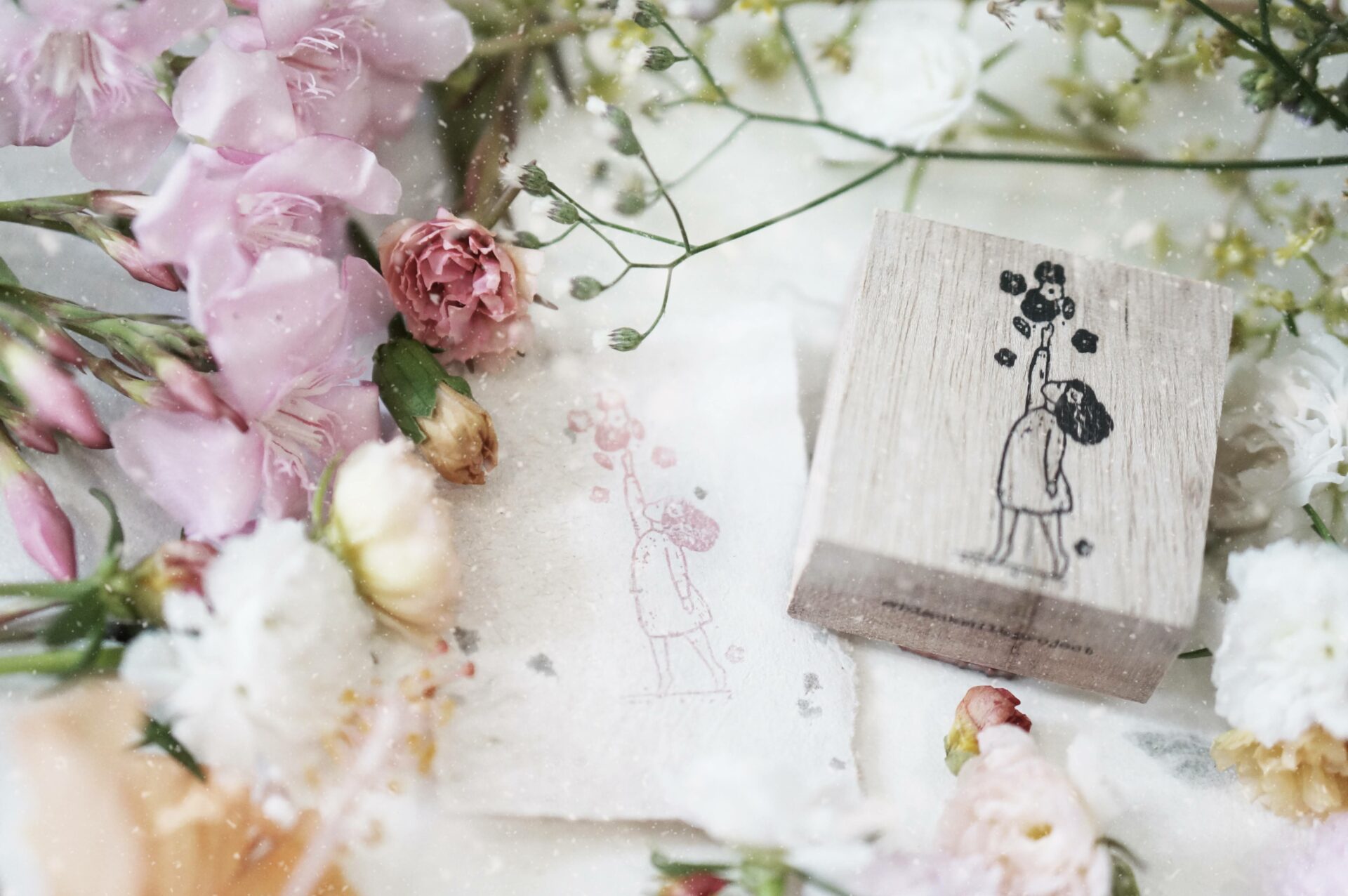Black Milk Project Rubber Stamp - Miss Bo - Image 2