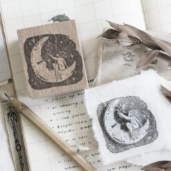 Black Milk Project Prayer Rubber Stamp - Moon