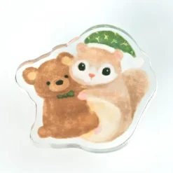 NB Wanova Mattari Animals 2-way Acrylic Clip - Momonga