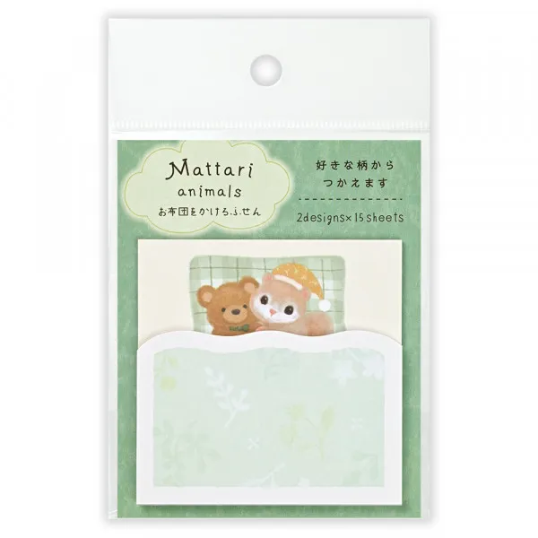 NB Wanova Mattari Animals Night Sticky Notes - Momonga