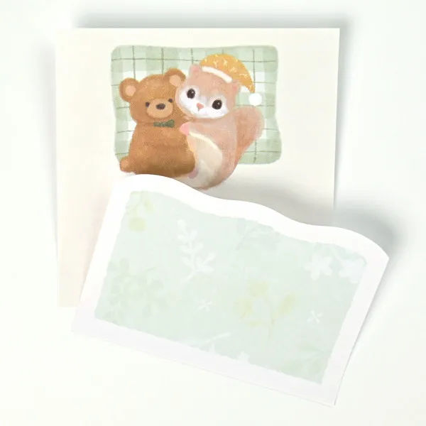 NB Wanova Mattari Animals Night Sticky Notes - Momonga